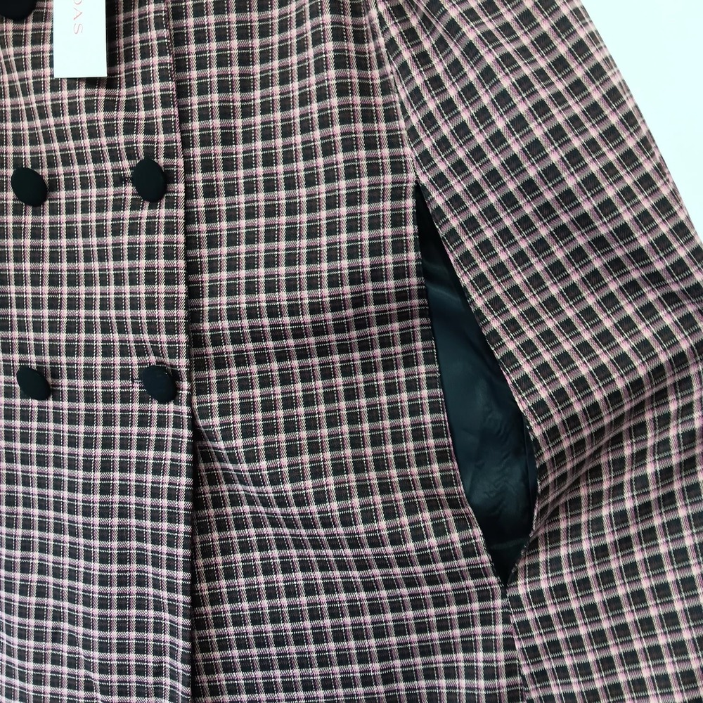 NEW RIHOAS Vintage Style Coat L Women's Elegant Retro Long Jacket - Picture 9 of 13